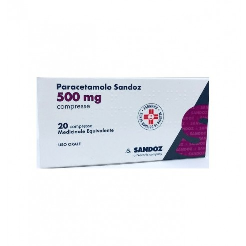 PARACETAMOLO SAND*20CPR 500MG - Farmacia Puddu Baire S.r.l.