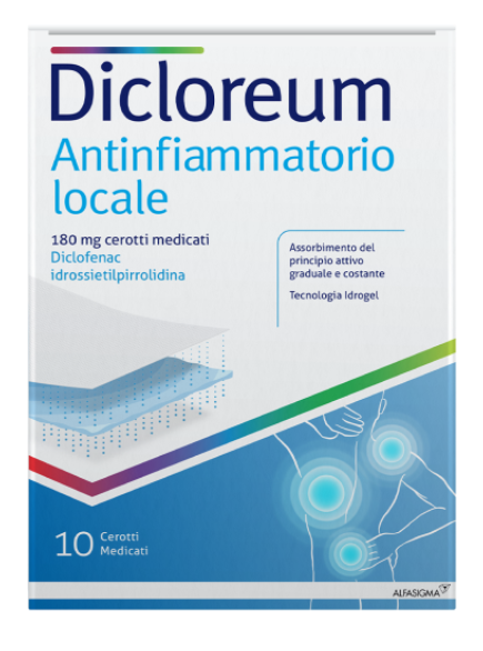 DICLOREUM ANT LOC*10CER MED180 - Farmacia Puddu Baire S.r.l.