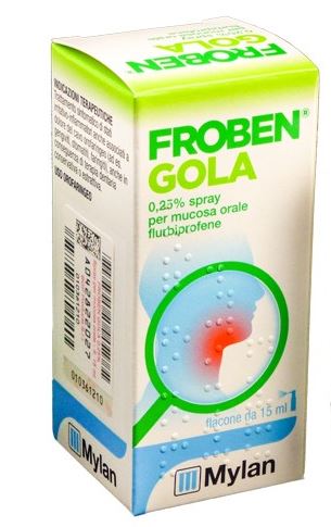 FROBEN GOLA*NEBUL 15ML 0,25% - Farmacia Puddu Baire S.r.l.