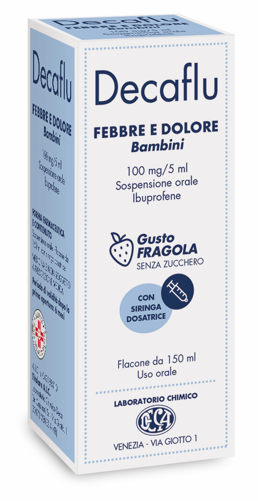 DECAFLU FEBBRE DOLORE*BB OS FR - Farmacia Puddu Baire S.r.l.