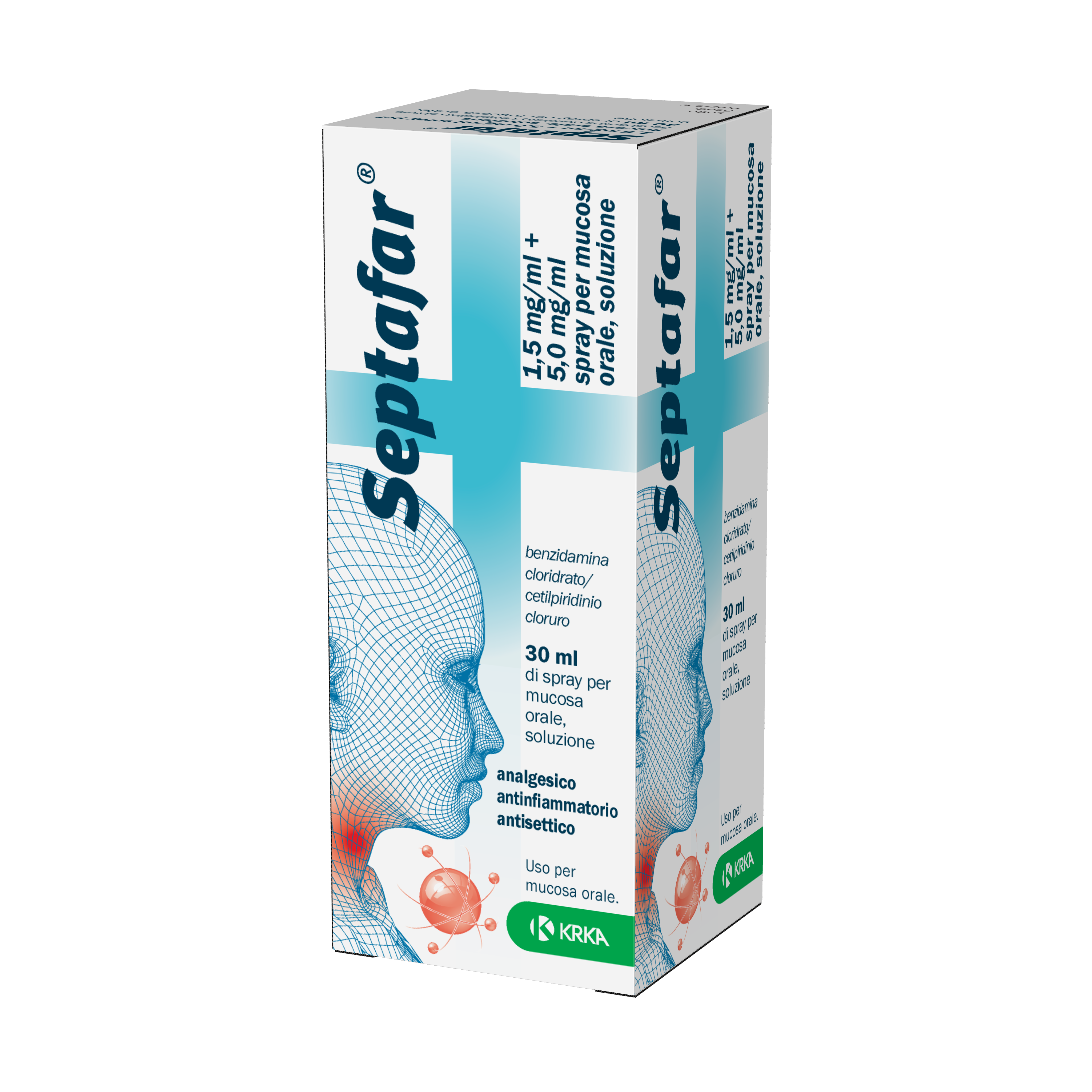 SEPTAFAR*SPRAY 1FL 30ML 250ER - Farmacia Puddu Baire S.r.l.