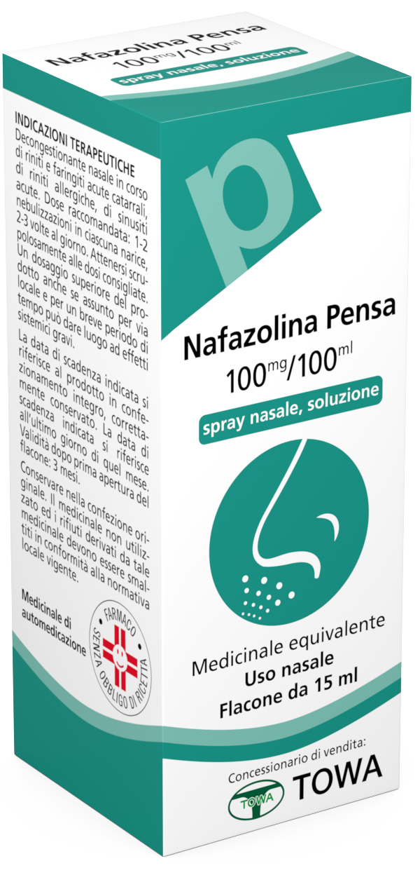 NAFAZOLINA PE*SPRAY NAS 15ML - Farmacia Puddu Baire S.r.l.