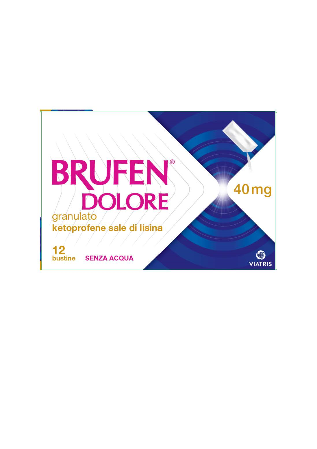 BRUFEN DOLORE*OS 12BUST 40MG - Farmacia Puddu Baire S.r.l.