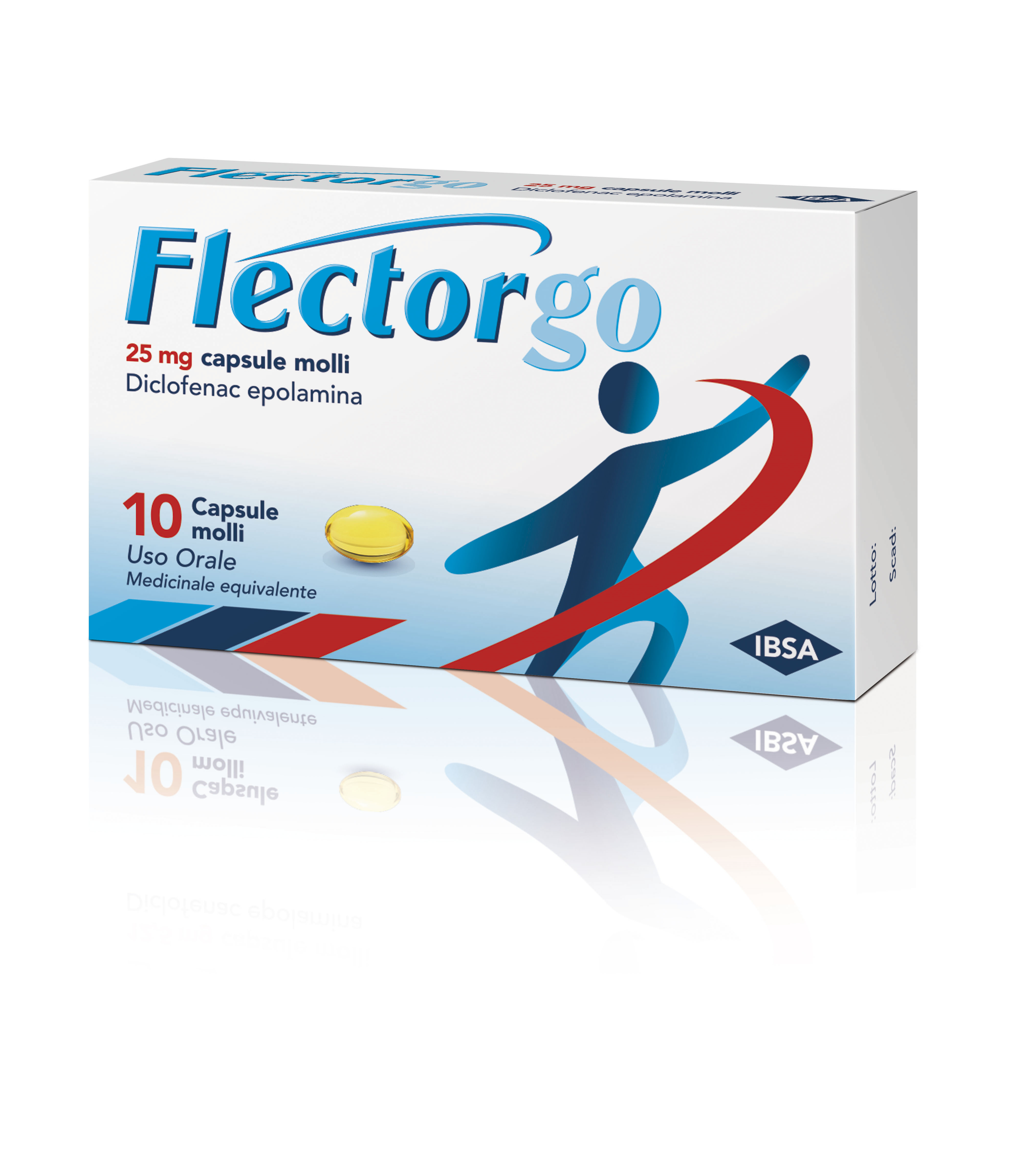 FLECTORGO*10CPS MOLLI 25MG - Farmacia Puddu Baire S.r.l.