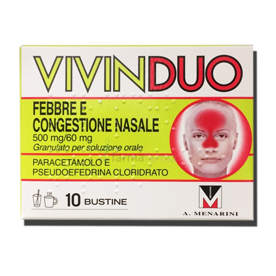 VIVINDUO FEBBRE CONG NAS*10BS - Farmacia Puddu Baire S.r.l.