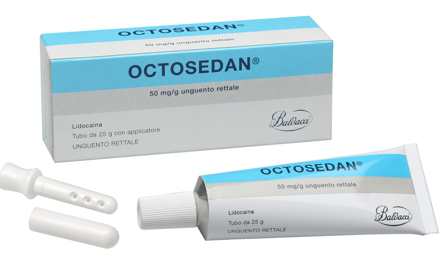 OCTOSEDAN*UNG RETT 25G 50MG/G - Farmacia Puddu Baire S.r.l.
