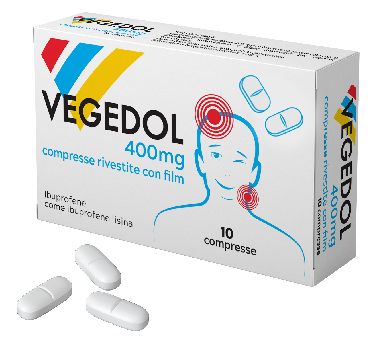 VEGEDOL*10CPR RIV 400MG - Farmacia Puddu Baire S.r.l.
