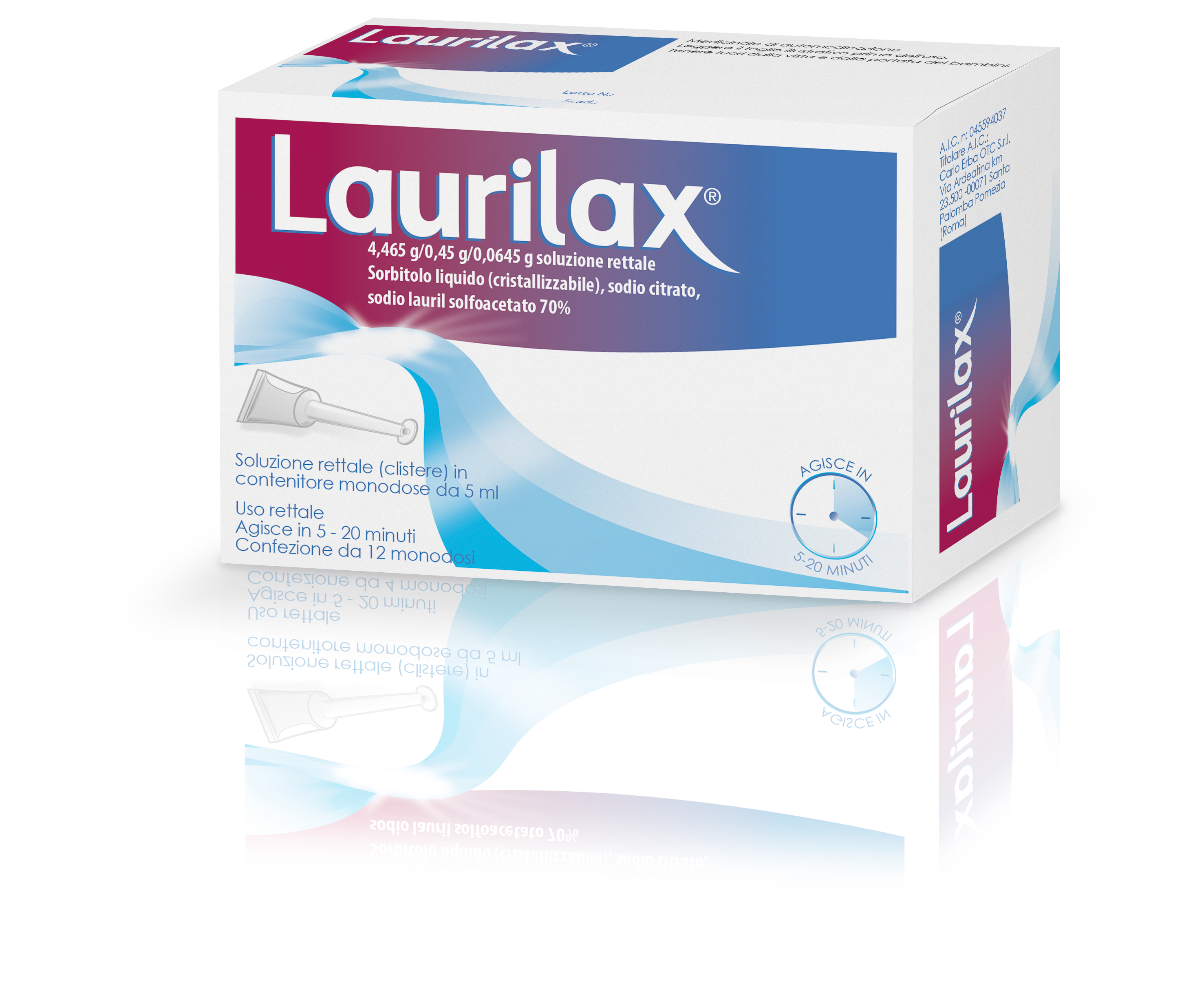 LAURILAX*RETT SOL 12FL MONO5ML - Farmacia Puddu Baire S.r.l.