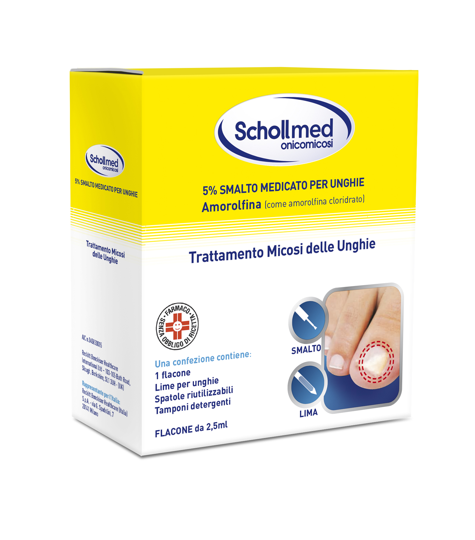 SCHOLLMED ONICOMICOSI*2,5ML 5% - Farmacia Puddu Baire S.r.l.