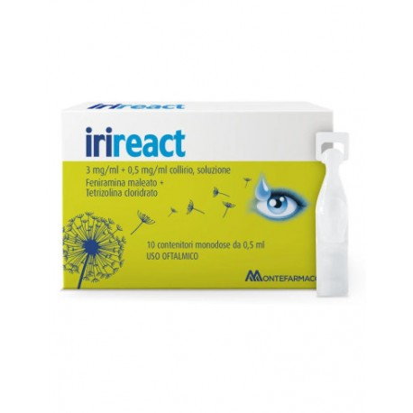 IRIREACT*COLL 10FL 0,5ML - Farmacia Puddu Baire S.r.l.