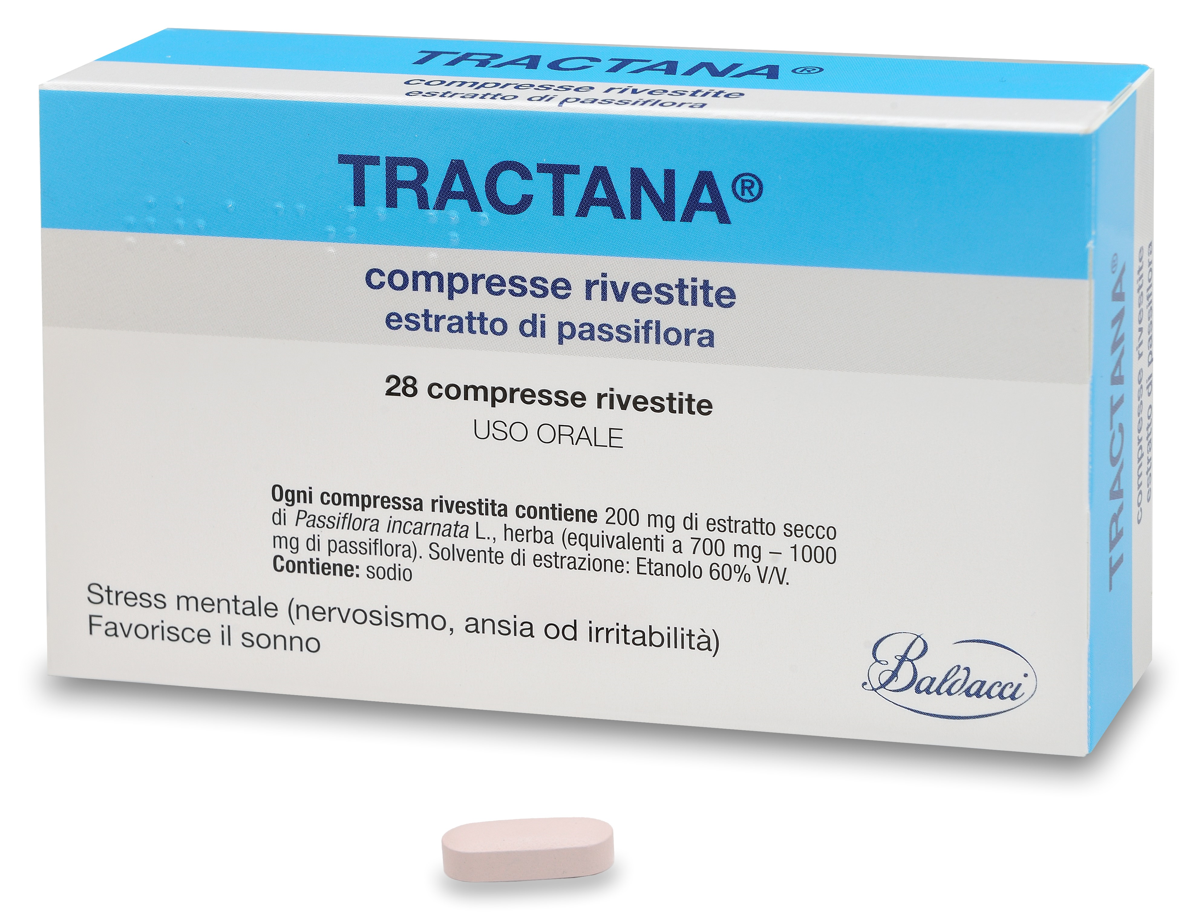 TRACTANA*28CPR RIV 200MG - Farmacia Puddu Baire S.r.l.