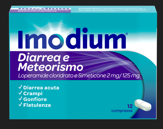 IMODIUM DIARREA E METEOR*12CPR - Farmacia Puddu Baire S.r.l.