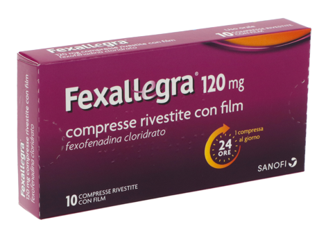 FEXALLEGRA*10CPR RIV 120MG - Farmacia Puddu Baire S.r.l.