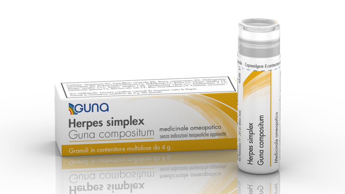 HERPES SIMPLEX GUNA COMP*4G GR - Farmacia Puddu Baire S.r.l.