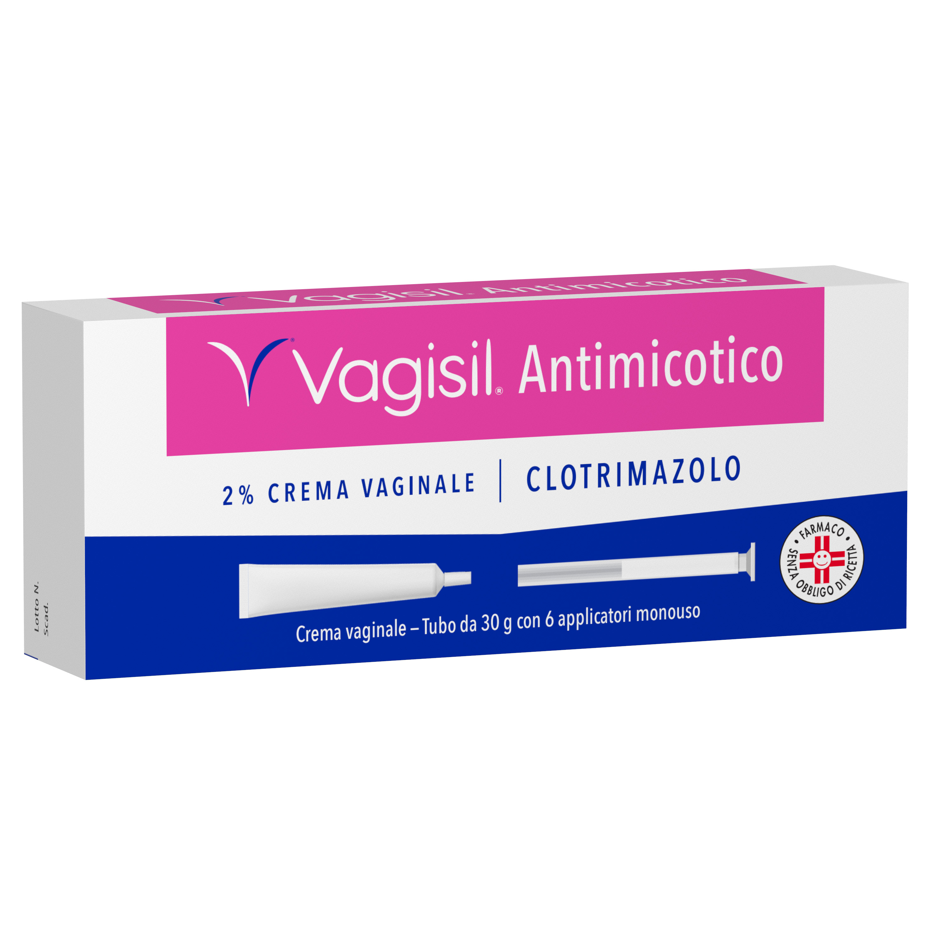 VAGISIL ANTIMICOTICO*CR 30G 2% - Farmacia Puddu Baire S.r.l.