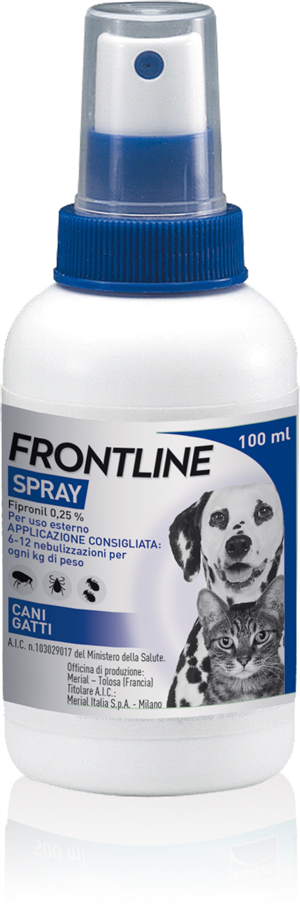 FRONTLINE SPRAY*FL 100ML+POMP - Farmacia Puddu Baire S.r.l.