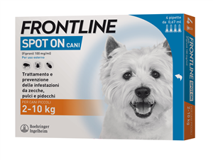 FRONTLINE*4PIP 2-10KG CANI - Farmacia Puddu Baire S.r.l.