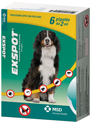 EXSPOT*6PIP 2ML 715MG/ML - Farmacia Puddu Baire S.r.l.