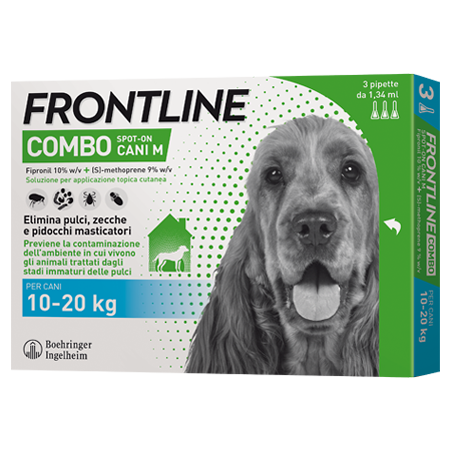 FRONTLINE COMBO*3PIP 10-20KG C - Farmacia Puddu Baire S.r.l.