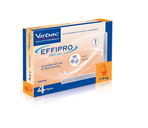 EFFIPRO*4PIP 2-10KG CANI - Farmacia Puddu Baire S.r.l.