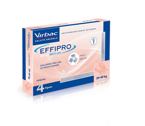 EFFIPRO*4PIP 20-40KG CANI - Farmacia Puddu Baire S.r.l.