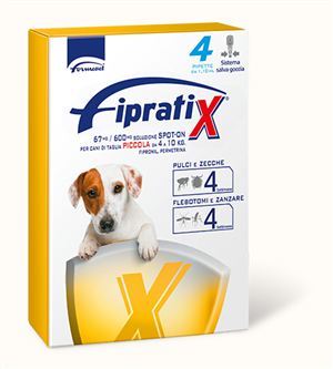 FIPRATIX*4PIP 4-10KG CANI - Farmacia Puddu Baire S.r.l.