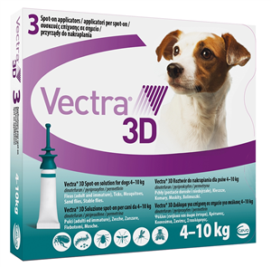 VECTRA 3D*3PIP 4-10KG VERDE - Farmacia Puddu Baire S.r.l.