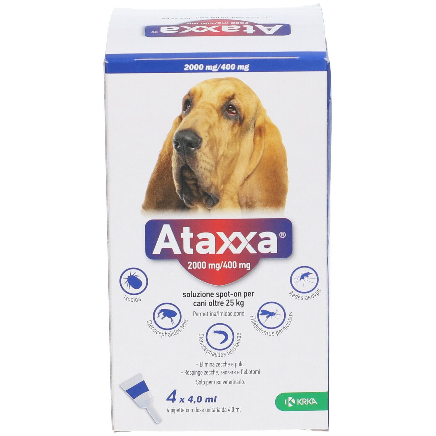 ATAXXA SPOTON*4PIP 25-40KG - Farmacia Puddu Baire S.r.l.