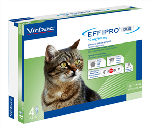 EFFIPRO DUO*4PIP 1-6KG GATTI - Farmacia Puddu Baire S.r.l.