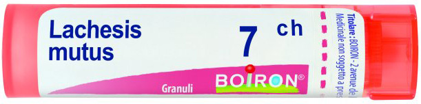 LACHESIS MUTUS 7 CH GRANULI - Farmacia Puddu Baire S.r.l.