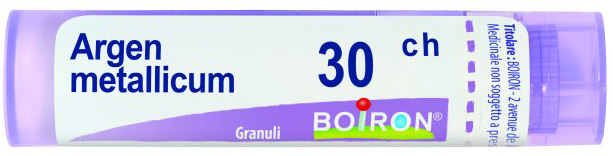 ARGENTUM METALLICUM 30 CH GRANULI - Farmacia Puddu Baire S.r.l.