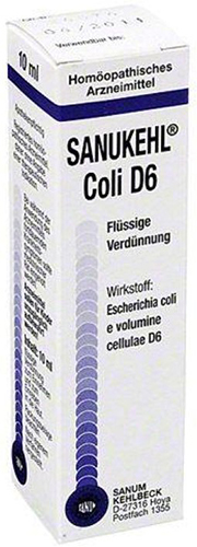SANUKEHL COLI D6 GOCCE 10 ML - Farmacia Puddu Baire S.r.l.