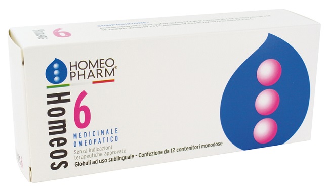 HOMEOS 6 GLOBULI 15 TUBI - Farmacia Puddu Baire S.r.l.