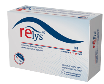 RELYS MONODOSE SOLUZIONE OFTALMICA 30 MINICONTENITORI DA 0,5 ML SENZA CONSERVANTI - Farmacia Puddu Baire S.r.l.