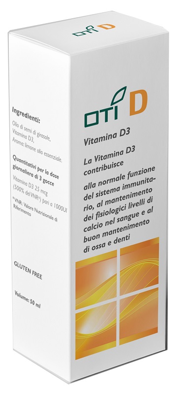 OTI D VITAMINA D3 GOCCE 50ML - Farmacia Puddu Baire S.r.l.