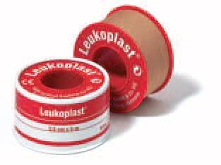 CEROTTO CHIRURGICO PER FISSAGGIO MEDICAZIONI IN ROCCHETTO LEUKOPLAST SUPPORTO VISCOSA COLOR PELLE MASSA ADESIVA CAUCCIU' OSSIDO DI ZINCO 2,5X500CM - Farmacia Puddu Baire S.r.l.