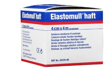 BENDA ELASTICA AUTOADESIVA ELASTOMULL HAFT COMPRESSIONE FORTE 4X400 CM - Farmacia Puddu Baire S.r.l.