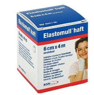 BENDA ELASTICA AUTOADESIVA ELASTOMULL HAFT COMPRESSIONE FORTE 6X400 CM - Farmacia Puddu Baire S.r.l.