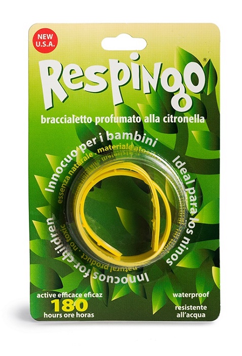 RESPINGO BRACCIALE CITRONELLA 1 PEZZO - Farmacia Puddu Baire S.r.l.