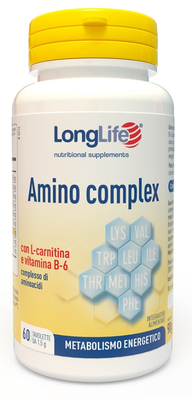 LONGLIFE AMINO COMPLEX 60 TAVOLETTE - Farmacia Puddu Baire S.r.l.