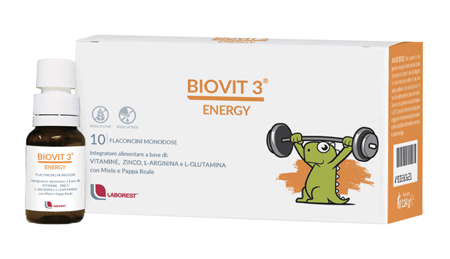 BIOVIT 3 ENERGY 10 FLACONCINI 10 ML - Farmacia Puddu Baire S.r.l.