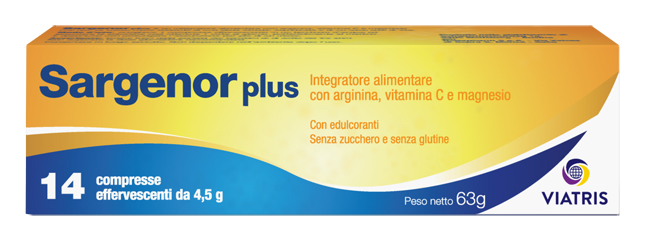 SARGENOR PLUS 14 COMPRESSE - Farmacia Puddu Baire S.r.l.