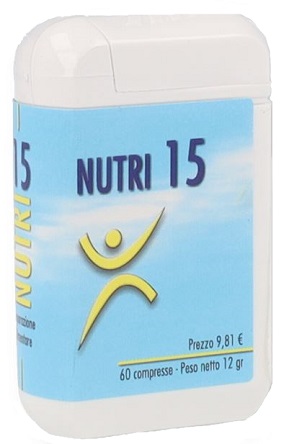 NUTRI 15 60 COMPRESSE - Farmacia Puddu Baire S.r.l.