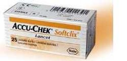 LANCETTE PUNGIDITO ACCU-CHEK SOFTCLIX 25 PEZZI - Farmacia Puddu Baire S.r.l.