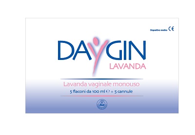 DAYGIN LAVANDA VAGINALE 5 FLACONI DA 100 ML + 5 CANNULE - Farmacia Puddu Baire S.r.l.