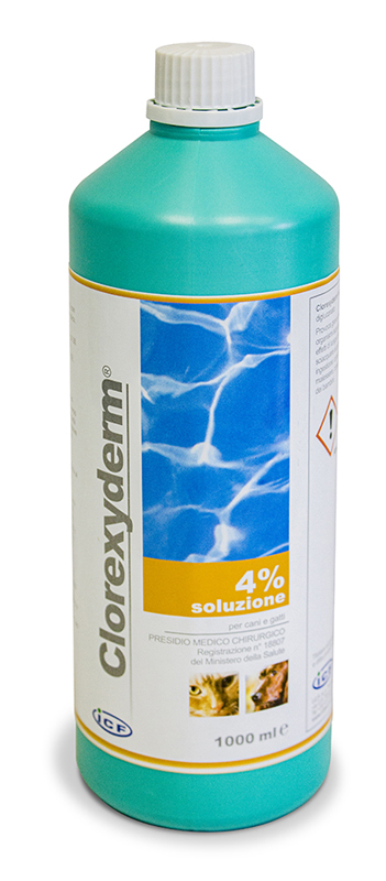 CLOREXYDERM SOLUZIONE 4% 1000 ML - Farmacia Puddu Baire S.r.l.