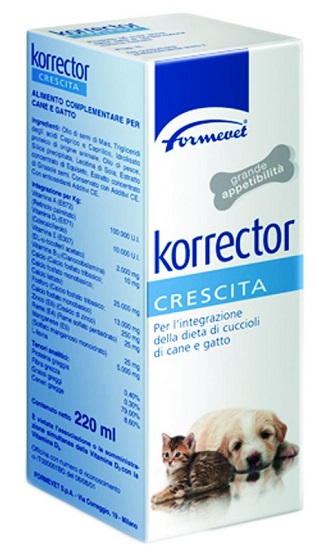 KORRECTOR CRESCITA FLACONE 220 ML - Farmacia Puddu Baire S.r.l.