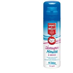 SANO E BELLO SHAMPOO MOUSSE GATTO FLACONE 200 ML - Farmacia Puddu Baire S.r.l.