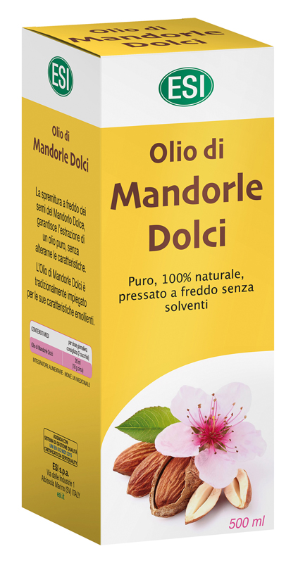 ESI OLIO MANDORLE DOLCI 500 ML - Farmacia Puddu Baire S.r.l.