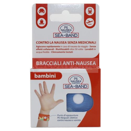 BRACCIALE ANTI NAUSEA PER BAMBINI P6 NAUSEA CONTROL 2 PEZZI - Farmacia Puddu Baire S.r.l.